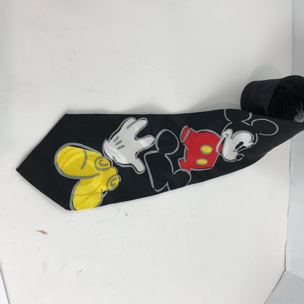 Mickey Mouse Disney World Collector Tie 100% Silk